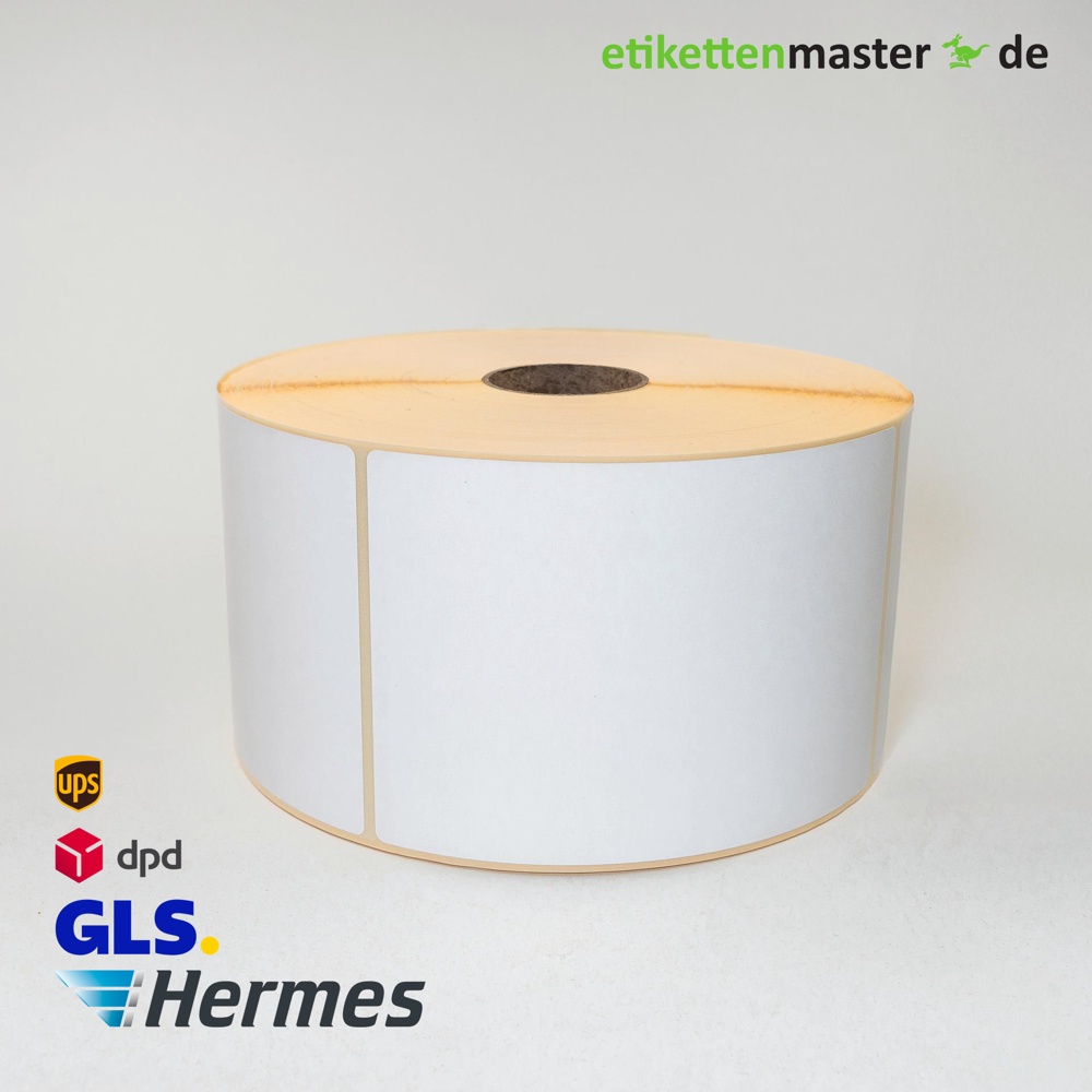101,6 x 152,4 mm, Thermodirekt, Rolle, Kern 40,5 mm, 1.500 Etiketten 101,6 x 152,4 mm, Thermodirekt, Rolle, Kern 40,5 mm, 1.500 Etiketten