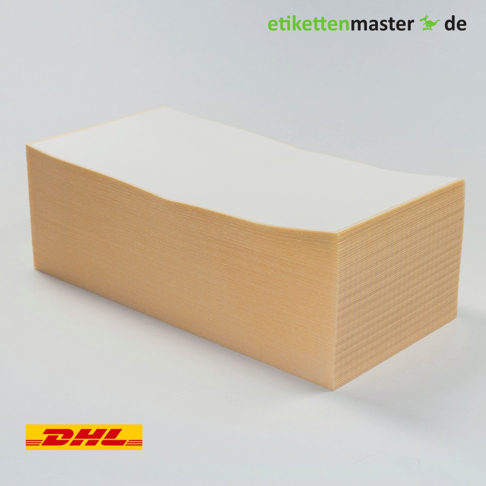 103 x 199 mm, Thermodirekt, Stapel, 500 Etiketten  103 x 199 mm, Thermodirekt, Stapel, 500 Etiketten