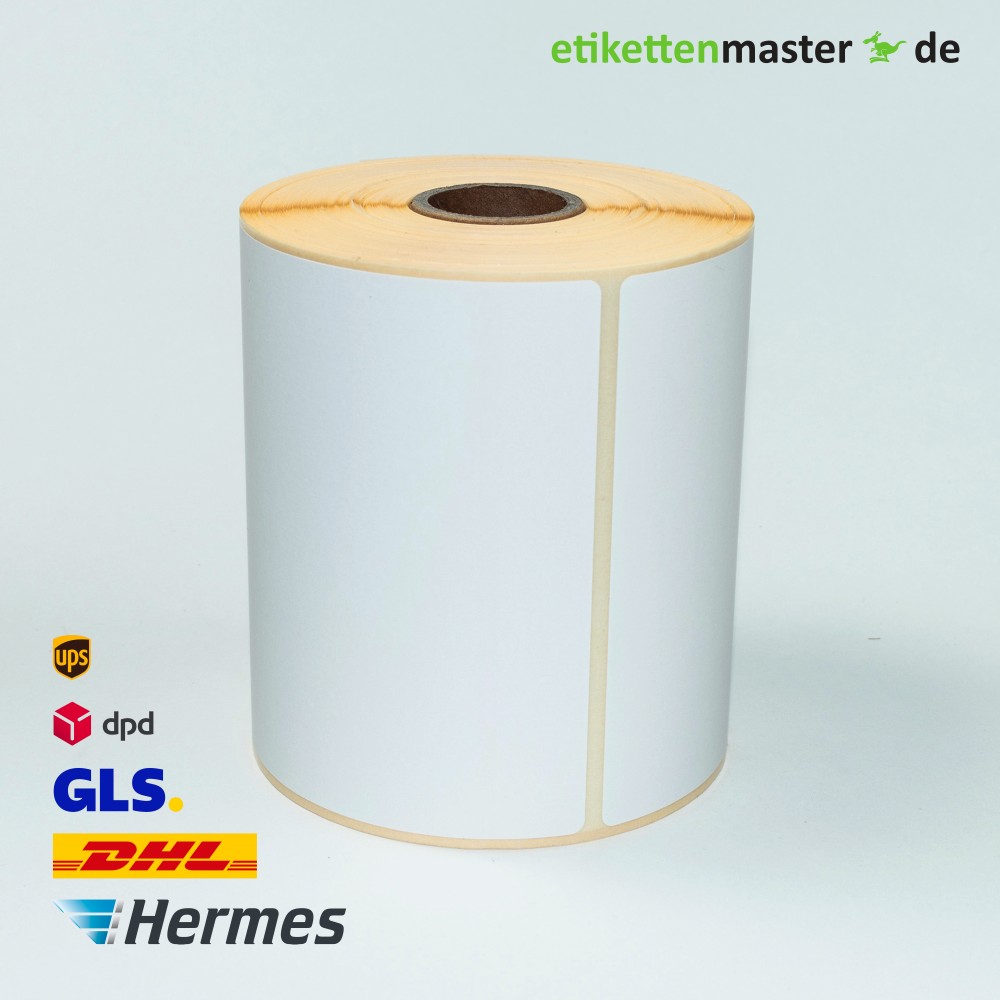 101,6 x 152,4 mm, Thermodirekt, Rolle, Kern 25,4 mm, 350 Etiketten 101,6 x 152,4 mm, Thermodirekt, Rolle, Kern 25,4 mm, 350 Etiketten